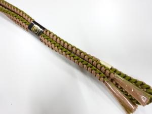 未使用品　正絹　手組帯締め